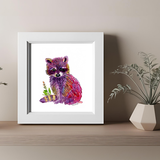 Raccoon Print