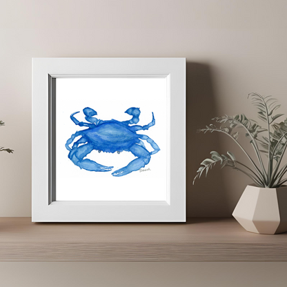 Crab Blue Print