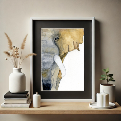 Elephant Supersize Print