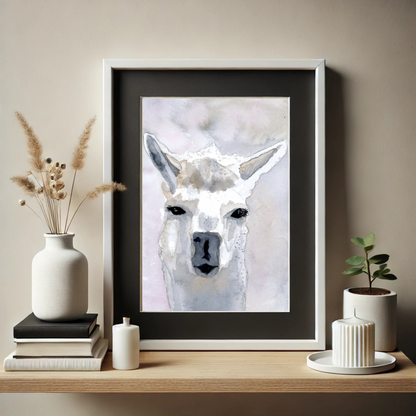 Alpaca Print