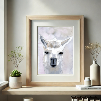 Alpaca Print