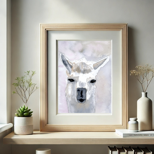 Alpaca Print