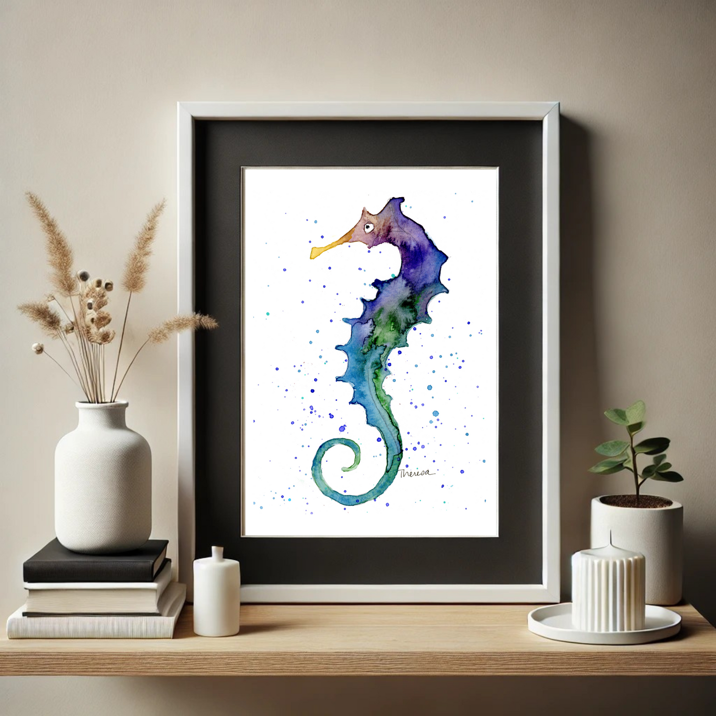Seahorse Print