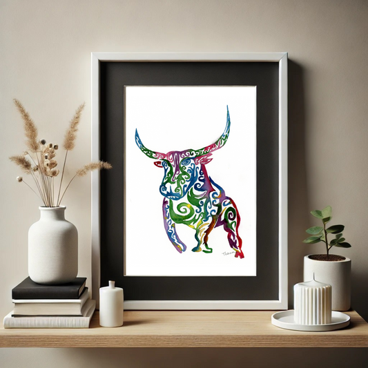 Bull Print