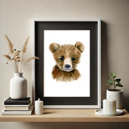 Bear Cub Print