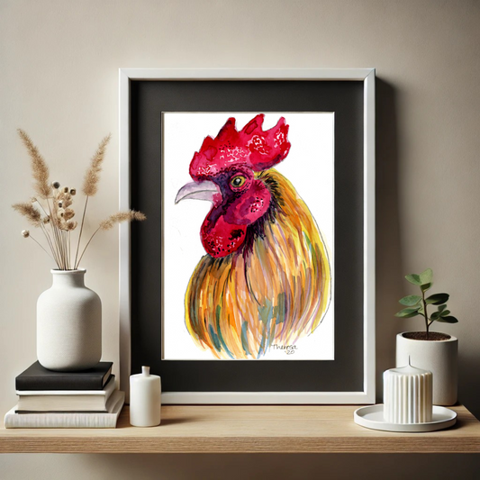 Rooster Print