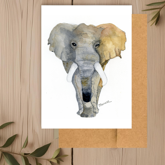 Elephant Note Card