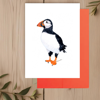 Puffin Note Card