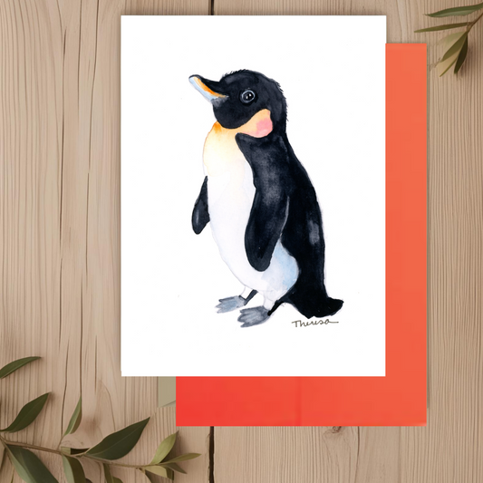 Penguin Note Card