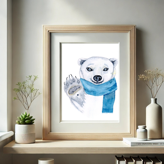 Polar Bear Print